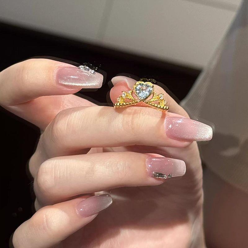 Ring, sløyfe, sammenvevd zirkon, kronekjærlighetssett, utsøkt, liten luksus, glitrende diamantring i kinesisk stil, sløyfe, zirkon, sett, utsøkt, luksus,_voghion.com