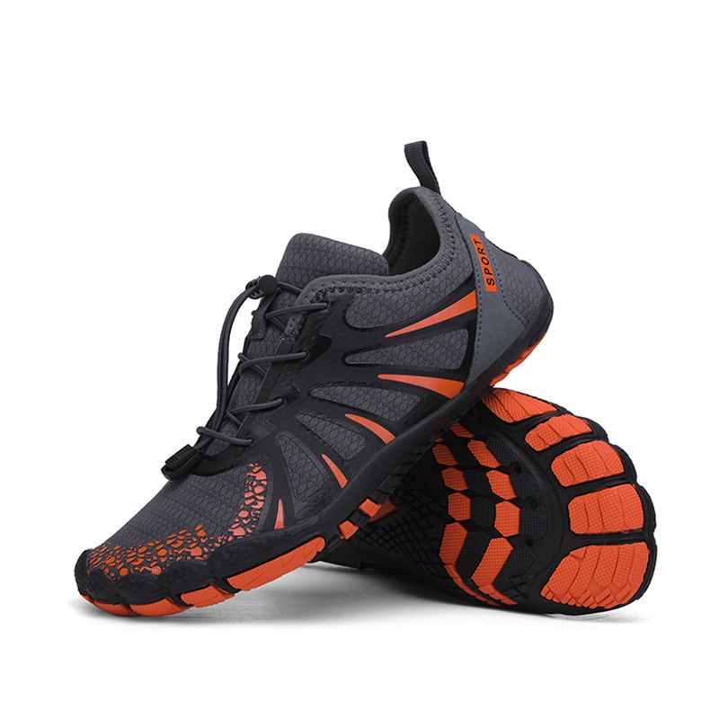 Unisex snel drogende waterschoenen voor trailrunning en wandelen - antislip rubberen zool met ademend mesh bovenwerk | lichtgewicht EVA-tussenzool_voghion.com