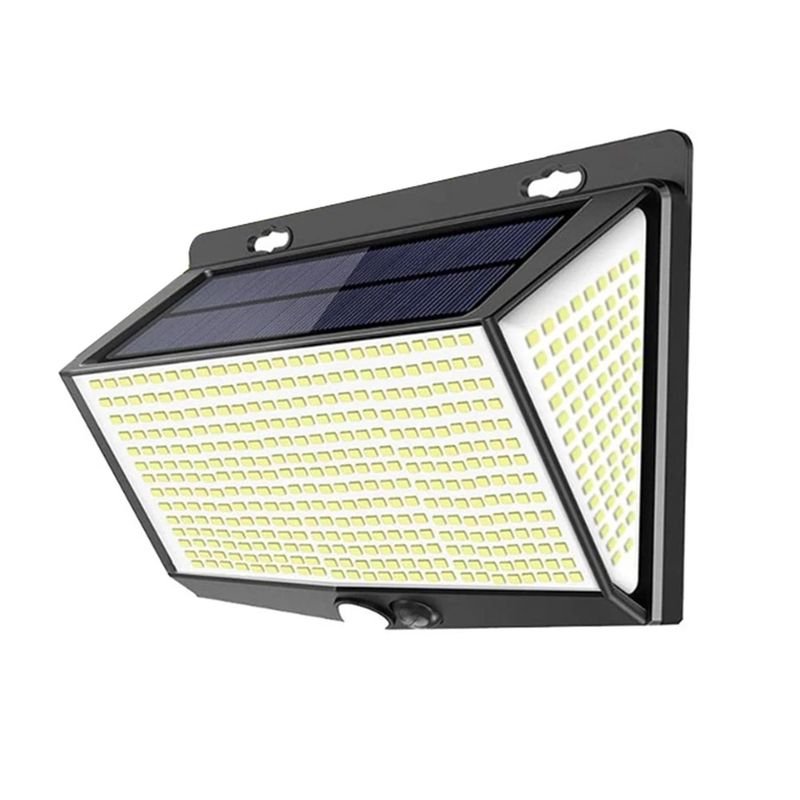 468 LED Solar Licht Outdoor Solar Lampe mit Motion Sensor Solar LED Licht 3 Modi Sonnenlicht Powered für Garten Dekoration_voghion.com