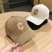 2024 New Hardtop Stereoscopic Korean Embroidered Large C-letter High End Baseball Hat for Men and Women Deep Top Duck Tongue Hat_voghion.com