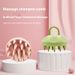 ROMO Pure Silicone Washing Comb, Bath Massage, Brushing Tool, Scalp Anti Itch Deep Cleaning, Hair Grabbing Comb_voghion.com