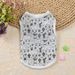 8-Piece Set New Dog Vest Pet Teddy Clothes Cat Summer Thin Style_voghion.com