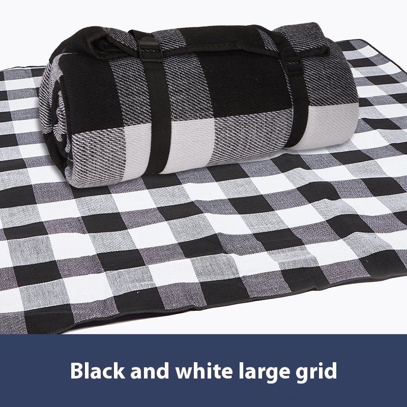 Acrylic beach outdoor foldable moisture-proof thickened camping blanket, waterproof floor mat, picnic cloth_voghion.com