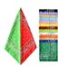 Polyester Paisley Cashew Flower Square Scarf Hip Hop Outdoor Cycling Bandana Headscarf_voghion.com