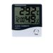 HTC-1 Large Screen Digital Thermometer Hygrometer For Home, High Accuracy Indoor Temperature Humidity Monitor With LED Display & Alarm Clock_voghion.com