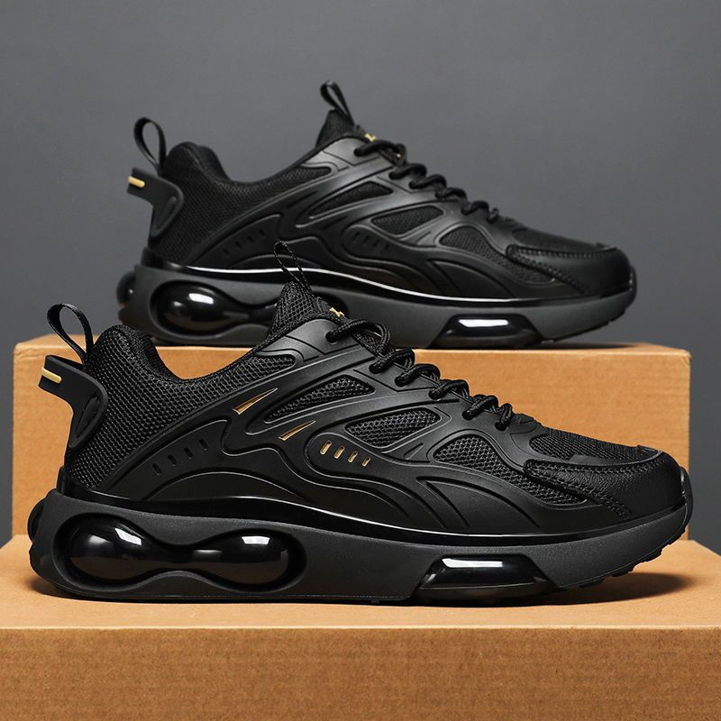 Neue Air-Cushion-Herrenschuhe Popcorn Papa Schuhe Laufschuhe trendige Casual Jugend Student Sport Laufschuhe_voghion.com