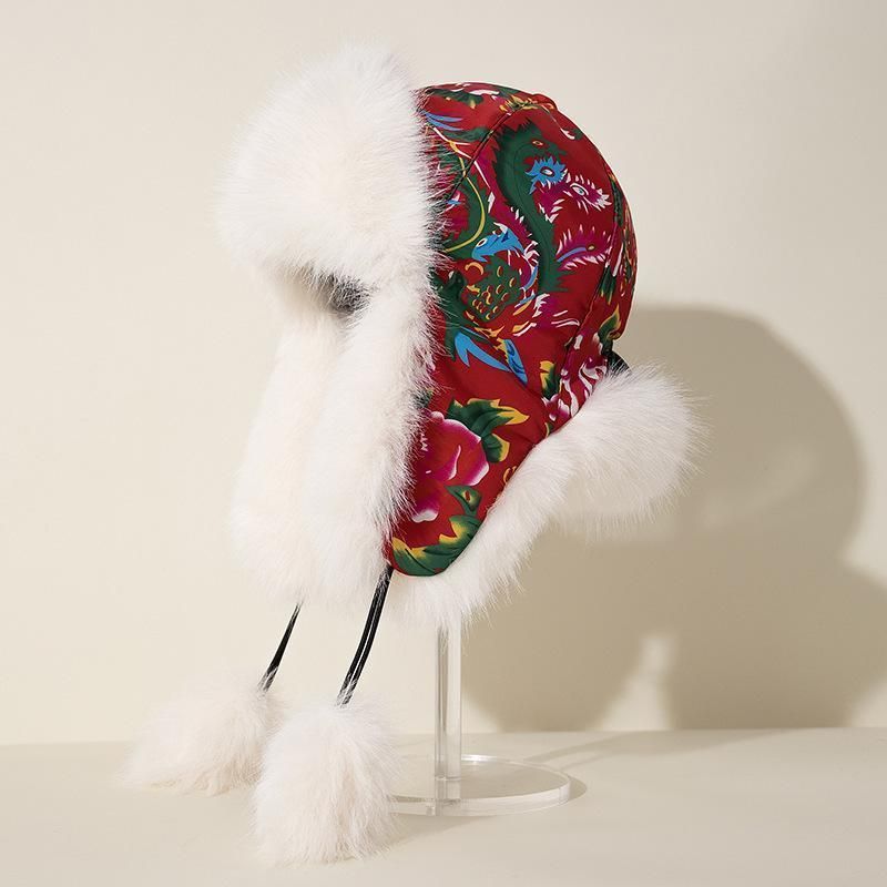 Wintermütze für Outdoor-Aktivitäten: Dick gefüttert, warm, regendicht, winddicht, winddicht, ideal zum Radfahren und für kalte Tage._voghion.com