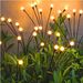 Lampes solaires à LED Firefly pour pelouse – Décoration de jardin activée par le vent avec deux modes (blanc chaud et RVB, 6/8/10 têtes, étanche, certifiée CE, interrupteur manuel)_voghion.com