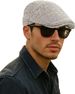 Herren Pure Flat Gatsby Ivy Irish Hat Newsboy Schirmmütze_voghion.com