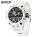 Sporty Digital Analog Watch With LED Backlight, Waterproof, Shockproof, Alarm - Multiple Color Options Creative Multi Function Watch_voghion.com