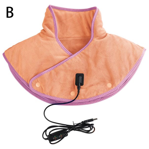 1 τεμάχιο Το θερμαντικό επίθεμα λαιμού θερμαίνει την επίδεση του λαιμού και των ώμων, ανακουφίζοντας από κράμπες και κόπωση_voghion.com