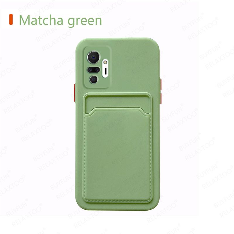 Luxury Card Holder Wallet Case For xiaomi poco f3 x3 pro m3 xiomi redmi note 10 pro max 10s 10pro note10 Liquid Silicone Cover_voghion.com