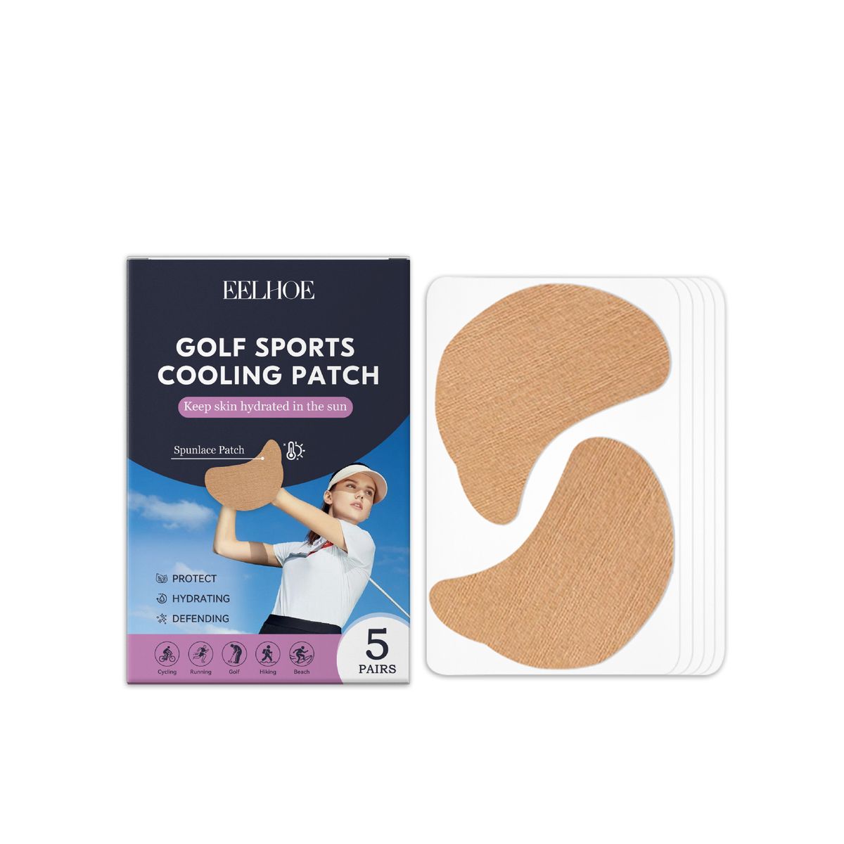 EELHOE Gentle Nourishing Care Moisturizing Skin Elasticity External Daily Eye Mask Patch_voghion.com
