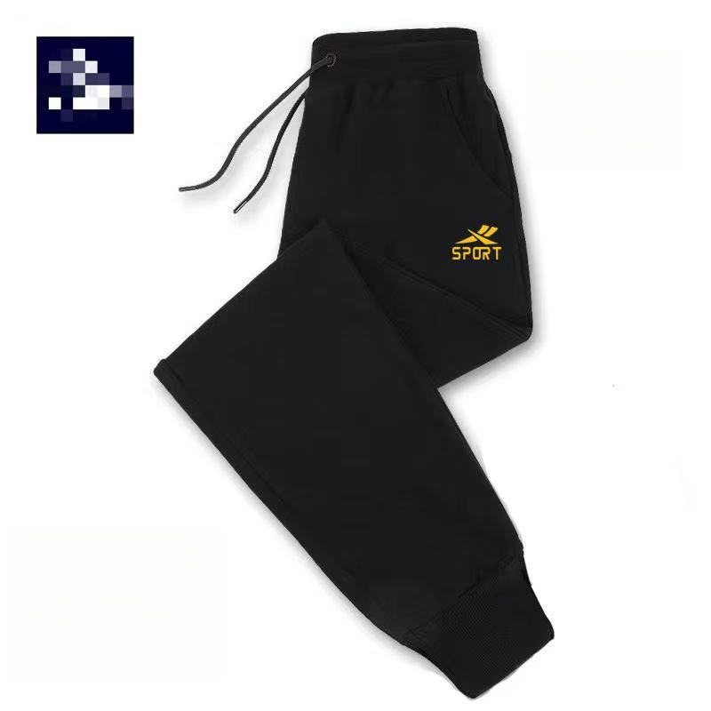 Trendy Non-Pilling Sports Men's Casual Pants Loose Large Size Elastic Mid-Youth Jogger Sweatpants Spring_voghion.com