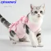 Anti-Leck- und Desinfektionskleidung für Katzen, Kleidung für die postoperative Genesung, atmungsaktive physiologische Anti-Kratz-Körperweste für Hunde_voghion.com