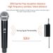 Drahtloser Karaoke-Dual-Handheld-Dynamikmikrofon-Professioneller Mi-Churh-Systemverstärker für Hochzeitsparty-Rede_voghion.com