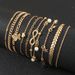 New High-End Infinity Symbol For Women, Butterfly And Star Simple Personality Style Anklet Set_voghion.com