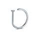 Nuevas barras curvas para piercing falso de nariz, tragus, hélix, pendiente de aro para septum, anillo de acero inoxidable para nariz, joyería corporal_voghion.com