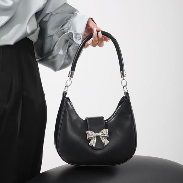 High-End Bowknot Handbag For Women 2024 New Spring Chain Crossbody Niche Mini Shoulder Underarm Bag_voghion.com