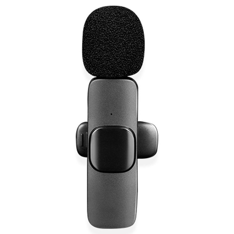 Wireless Lavalier Microphone Live Streaming Recording Clip-on Mic New Noise Reduction M2_voghion.com