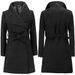 Autumn and Winter New Women's Woolen Coat Mid Length Autumn and Winter Woolen Coat_voghion.com