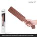 LuvBox SP Tool Square Female Alternative Training Wooden Handle Handheld Spanking PP Horse Whip Patting Erotic Toys_voghion.com