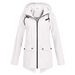 K Lightweight Windproof Jacket With Zipper And Hood For Women_voghion.com