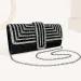 Womens Rhie Clutch Purses Evening Sparkg Glitter Formal Party Wedding tail Prom Bags with Chain 240820_voghion.com