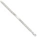 Sterling Silver Engraveable Anchor Link ID Bracelet_voghion.com