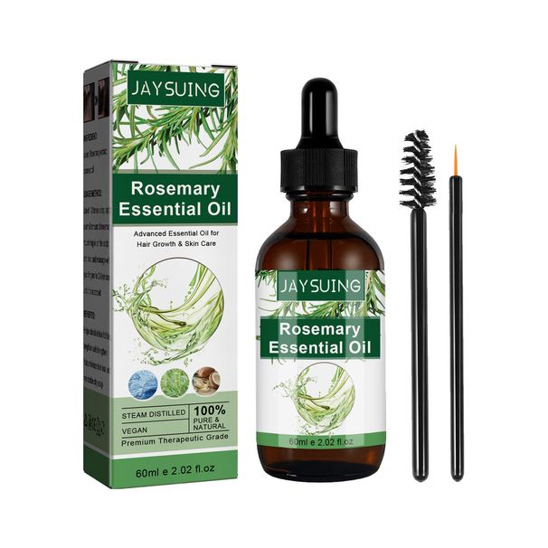 Jayswing Rosemary Strengthens Firms Hair, Moisturizes Thick Hair and Skin Care Multi effect Essential Oil_voghion.com