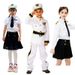 Uniforme per bambini, abbigliamento per la scuola elementare, gilet per studenti, assistente di volo, pilota, treno ad alta velocità, costume per gioco di ruolo_voghion.com