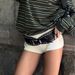 Girl Millennial Subculture Retro Punk Bohemian Rivet Stitching Alloy Belt Waist Seal_voghion.com