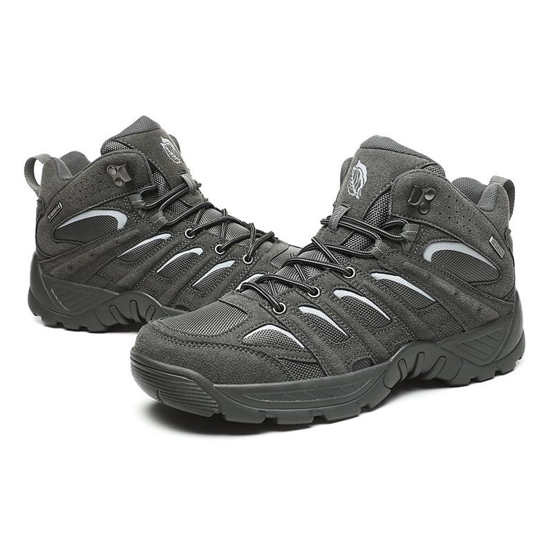 Spring Single Shoe Mountaineering Outdoor Men's Field Training, Hiking Military Boots, Sports War Shoes, Durable_voghion.com
