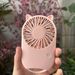 Cat Ear Mini Fan - Rechargeable USB Handheld Fan, Portable & Customizable (Perfect Gift Idea)_voghion.com