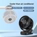 New 4 Inch Clip Fan Usb Multi-function Shaking Head Small Fan Mini Portable Clip Fan_voghion.com