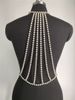 Body chain European and American nightclub wild sexy temptation multiple big pearls connected to the back body chain fb1630_voghion.com