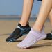 Unisex Quick-Dry Water Shoes With Adjustable Hook & Loop Strap - Breathable Mesh For Beach, Surfing & Hiking | Anti-Slip Rubber Sole_voghion.com