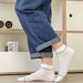 2025d Frühling Sommer Neue Gestreifte Boot Mode Einfache Einfarbige Herren Kurze Schweißabsorbierende Atmungsaktive Baumwollsocken_voghion.com