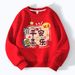 Dragon Red Parent-Child Outfit Long Sleeve Year Thickened Sweatshirt New Year's Day Activity Wear Performance Costume_voghion.com