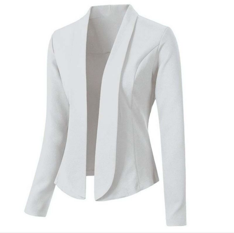 Women's clothing casual suit women's long-sleeved lapel small suit jacket_voghion.com