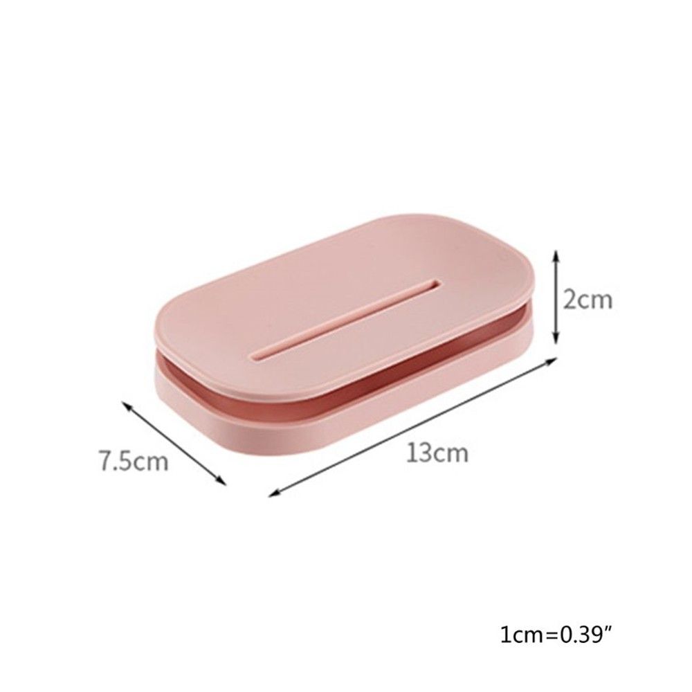 Portasapone con contenitore rimovibile per lo scarico per una facile pulizia per la cucina, il bagno, la doccia_voghion.com