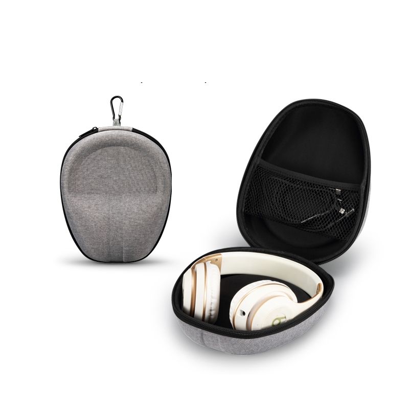 Universal Headphone Organizer Headphone Storage Bag Without Carabiner,Color: Gray_voghion.com