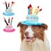 Polyester Dog Hat By PawParty Store_voghion.com