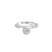 Radiant Star 1 Carat Moissanite For Women, Sterling Silver And White Gold, Niche Design, Simulated Diamond Wedding Ring_voghion.com