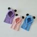 Cappellini per bambini, cappellino monopezzo per bambini e bambine, a forma di simpatico orso, protezione per il collo, caldo lavoro a maglia_voghion.com