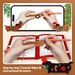 Unisex new crochet kit material package doll Christmas sausage dog hairpin handmade diy weaving Christmas_voghion.com