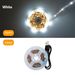 Single-Color LED Strip Lights – 5V USB Plug & Play, Flexible & Cuttable, Self-Adhesive Backlighting – 3000K Warm White / 5000K Cool White_voghion.com