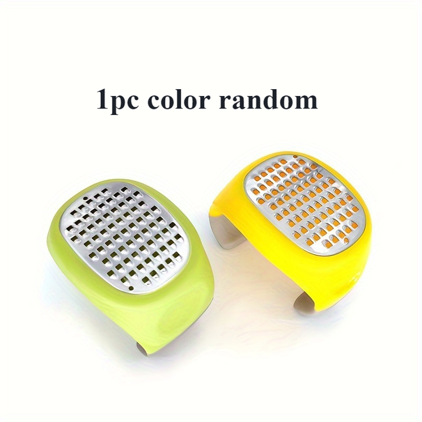 1 Stück Edelstahlreibe, müheloses Reiben und Zerkleinern für Ingwer, Knoblauch, Käse, Gemüse, langlebig, leicht zu reinigen_voghion.com