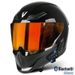 Bluetooth Full-Face Motorcycle Helmet – 3C Certified, Ventilated ABS Shell, Large Spoiler, Interchangeable Sun Visors (Matte/Gloss Colors)_voghion.com