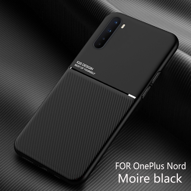 Oneplus Nord Custodia In Pelle Magnetica Per Auto Piastra di Supporto Del Telefono Custodie Per One Plus 11 9 Pro 7 7T 8 8T 9RT 10T ACE 2 Indietro_voghion.com